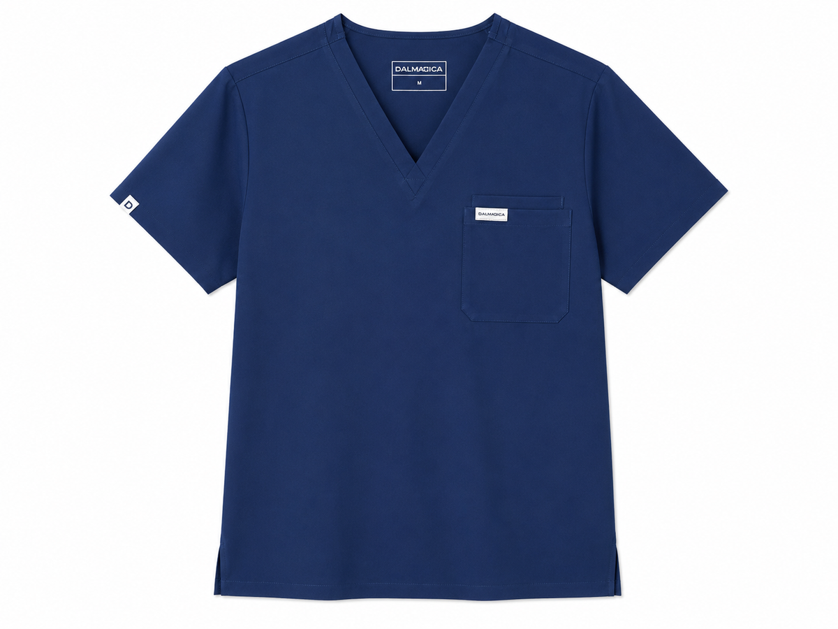 Scrub Top - Navy