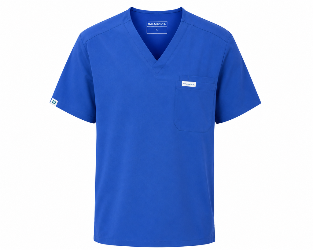 Scrub Top - Royal Blue