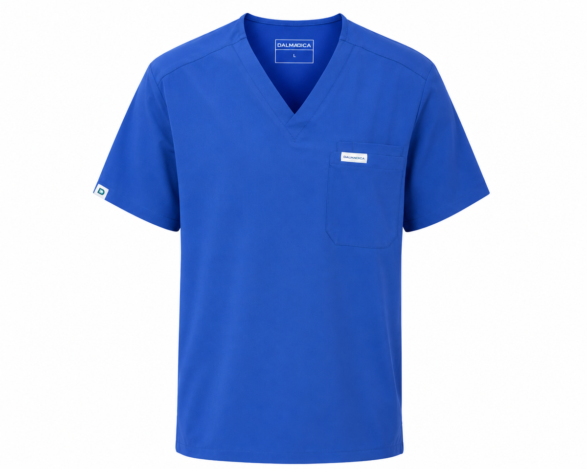 Scrub Top - Royal Blue