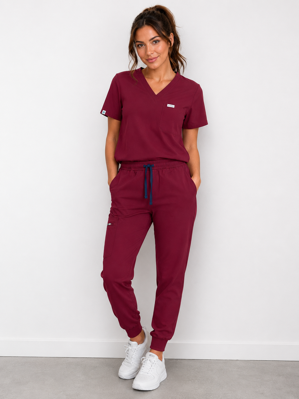 Scrub Set - Wine