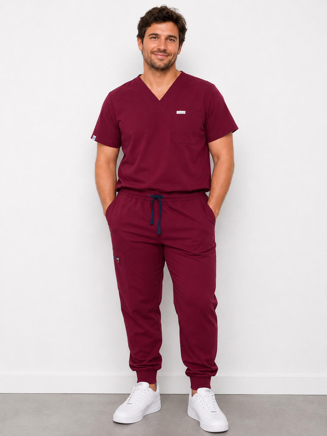 Scrub Set - Wine